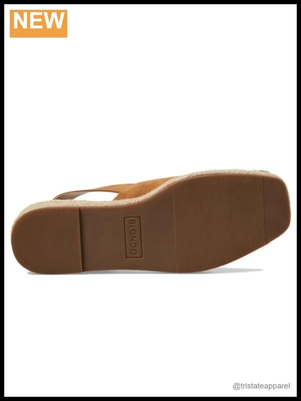 Suede Platform Sandal Closed Toe Slingback Buckle Strap